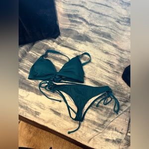 Victoria’s Secret PINK Two piece Teal Bikini.